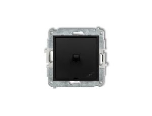 ICON Mechanizm łącznika schodowego w stylu amerykańskim czarny mat 12IWPUS-3