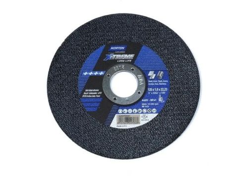 NORTON TARCZA DO METALU X-TREME 125x1.0x22.23-T41 A60V
