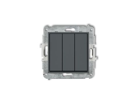 ICON Mechanizm łącznika potrójnego grafitowy mat 28IWP-7