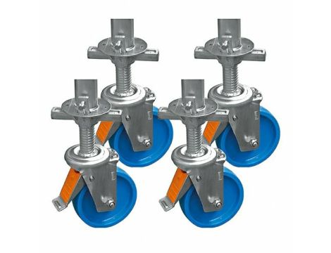 KRAUSE ZESTAW KÓŁEK DO RUSZT. CLIMTEC fi 150mm ----> 914323