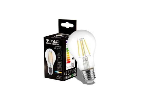 Żarówka LED Filament 6W E27 A60 4000K 600lm 300st. 214303