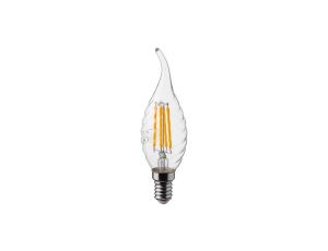 Żarówka LED Filament 4W E14 CF37 6500K 400lm 300st. 214432