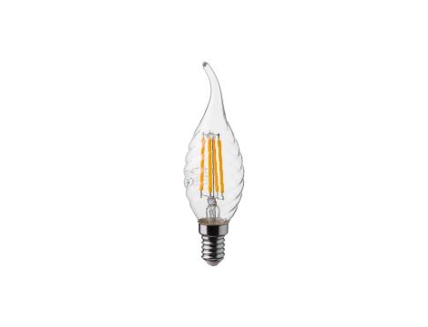 Żarówka LED Filament 4W E14 CF37 6500K 400lm 300st. 214432