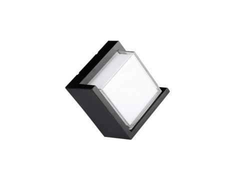 Lampa Elewacyjna LED 12W 1160lm 3000K IP65 Kwadrat Czarny 218539