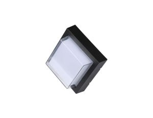 Lampa Elewacyjna LED 7W 700lm 3000K IP65 Kwadrat Czarny 218612