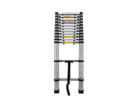 AWTOOLS DRABINA ALUMINIOWA TELESKOPOWA 3,8m 13 STOPNI - 3