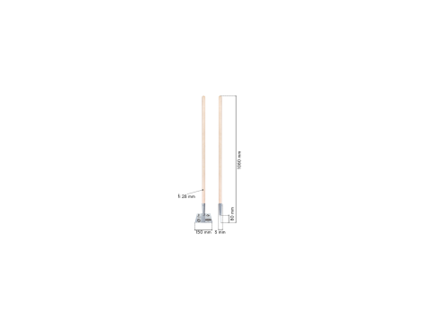 PROSPEPLAST SKUWACZ ZBIJAK DO LODU  ICE1 15cm
