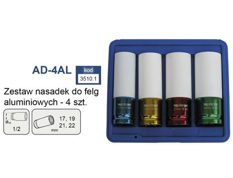 ADLER NASADKI UDAROWE DO FELG 4szt. AD-4AL
