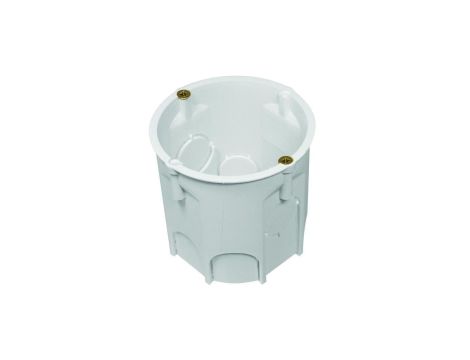 Puszka końcowa PK60 Lux głęboka z wkrętami biała A.0001LD /110szt./