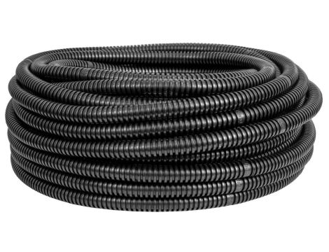 Rura karbowana 320N czarna 37,2/32mm 17032C /30m/