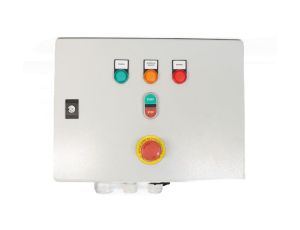 Układ styczników gwiazda-trójkąt 110kW IP20 na płycie montażowej 1000x800 sterowanie 230V UGT 110KW IP20