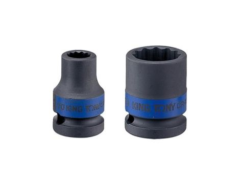 KING TONY NASADKA KRÓTKA UDAROWA 3/4" 19mm x 50mm, 12-KĄTNA