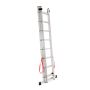AWTOOLS DRABINA ALUMINIOWA BASIC 3x8 STOPNI 150KG - 8