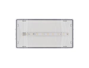 Oprawa EXIT S IP65 ECO LED AT 2W 1h jednozadaniowa biała ETS/2W/E/1/SE/AT/WH