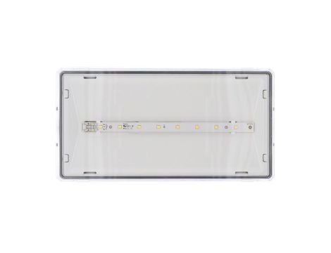 Oprawa EXIT S IP65 ECO LED AT 2W 1h jednozadaniowa biała ETS/2W/E/1/SE/AT/WH