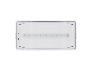 Oprawa EXIT M LED 1W 3h dwuzadaniowa AT białaoprawa EXIT M LED 1W 3h dwuzadaniowa AT biała ETE/1W/C/3/SA/AT/WH