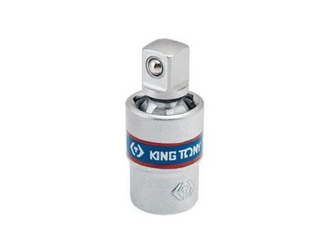 KING TONY PRZEGUB KULISTY 1/4" DŁUGOŚĆ 33mm CHROM