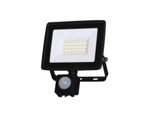 Naświetlacz Floodlight Slim G9 z czujnikiem ruchu 30W LED, 3040lm, 4000K, czarna / 47976