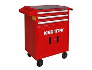 KING TONY WÓZEK WARSZTATOWY 3 SZUFLADY Z SZAFKĄ
