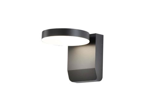 Oprawa elewacyjna LED 17W 2520lm 4000K regulowana Czarna okrągła 2953