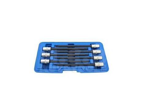 KT KPL.NAS.TORX. 1/4" EXTRA DŁUGIE Z KULKĄ 7cz.