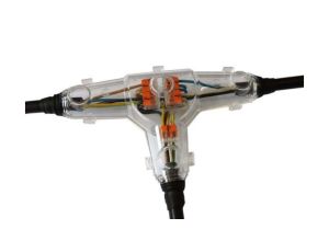 Mufa żywiczna rozgałęźna ze złączkami WAGO, T1 EG/V/WAGO, 425469