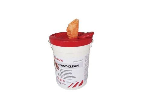 EASY-CLEAN Chusteczki do rąk w wiaderku (90 chusteczek), 434109