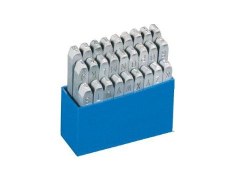 Komplet znaczników litery 10mm