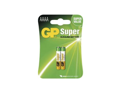 GP specjalna bateria alkaliczna 25A AAAA 2BL /2szt./