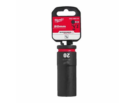MILWAUKEE NASADKA UDAROWA 1/2" 20mm DŁUGA