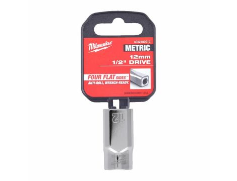 MILWAUKEE NASADKA 1/2" KRÓTKA 12mm