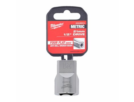 MILWAUKEE NASADKA 1/2" KRÓTKA 21mm