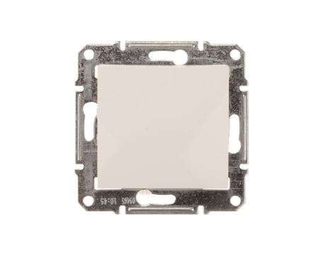 Sedna Przycisk jednobiegunowy 1Z kremowy SDN0700123