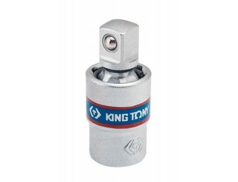 KING TONY PRZEGUB KULISTY 1/2" DŁUGOŚĆ 59mm CHROM