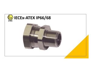 Dławnica kablowa Exd/e IECEx-ATEX M20x1,5 mosiężna z barierą IP66/68 836.220.0 /1szt./