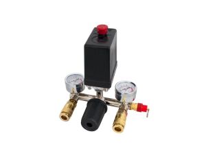 Reduktor+włącznik ciśnieniowy+2 złącza 230v 8bar