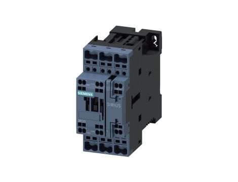 Stycznik 3RT2 3-bieg 32A 15kW/400V AC-3 cewka 24 V DC styk pom. 1NO+1NC wlk. S0 przył. sprężynowe brak możliw montażu styków pom