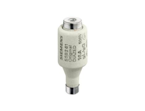 Wkładka topikowa d-fuse DII 16A gG 500v AC/440V DC 5SB2611 /25 szt/