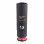 MILWAUKEE NASADKA UDAROWA DŁUGA 1/4" 10mm SHOCKWAVE - 2