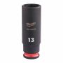MILWAUKEE NASADKA UDAROWA DŁUGA 1/4" 13mm SHOCKWAVE - 2