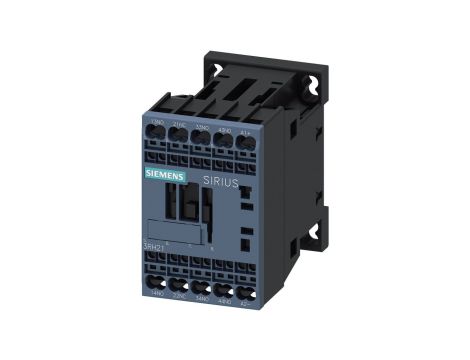 Stycznik pomocniczy 3Z 1R cewka 110V DC 0.7...1.25Us S00 z diodą tłumiącą przył sprężynowe SIRIUS 3RH2131-2KF40