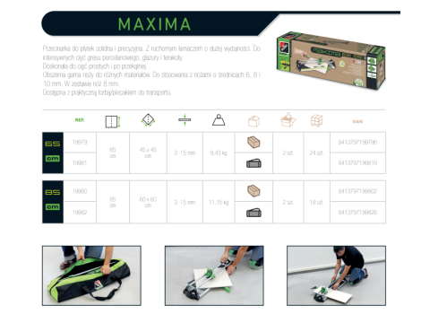 RUBI PRZYRZĄD DO CIĘCIA GLAZURY MAXIMA 85cm - 4
