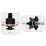 KING TONY GRZECHOTKA PRZEGUBOWA TELESKOPOWA 3/4" 24Z 610-960mm UCHWYT GUMOWY - 3
