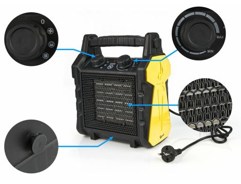 NAGRZEWNICA ELEKTRYCZNA 2 KW GEKO