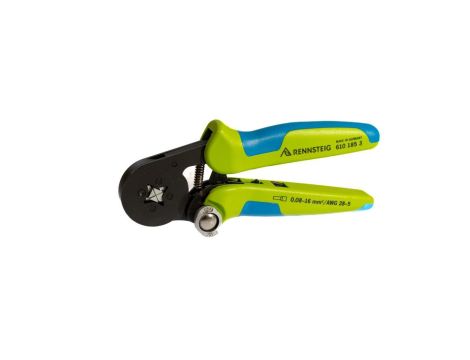 Zaciskarka Rennsteig PEW 8.185 do tul. cienkościennych z regulatorem, zacisk kwadrat, przekroje 0.08-16.0 mm2 nr kat. 610 185 3