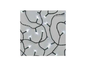 Lampki choinkowe 240 LED 24m, zimna biel, zielony przewód, 8 programów, IP44 D4AC10