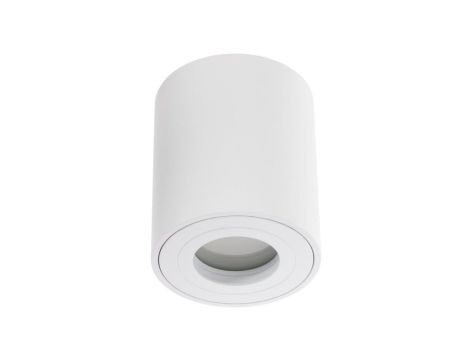 Oprawa Natynkowa HALOGENOWA Wodoodporna Aluminiowa SPOT TUBA 95mm IP44 Biała AQUARIUS ROUND Kobi
