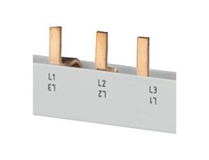 Szyna łączeniowa 3P 10mm2 sztyftowa 9 modułowa (3x3P) pełna izolacja 5ST3614