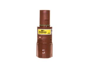 Obudowa wtyczki przenośna EPIC POWERLOCK F6 C L1 brązowa M40 44420213