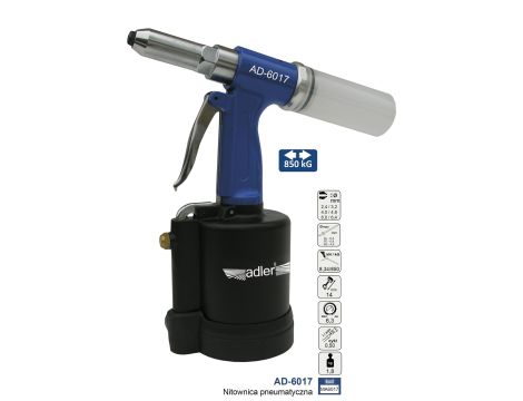 ADLER NITOWNICA PNEUMATYCZNA AD-6017